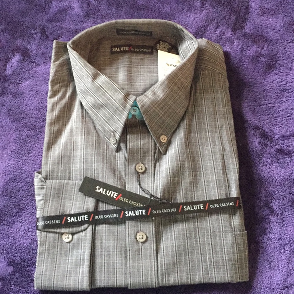 Salute Oleg Cassini Men’s Dress Shirt